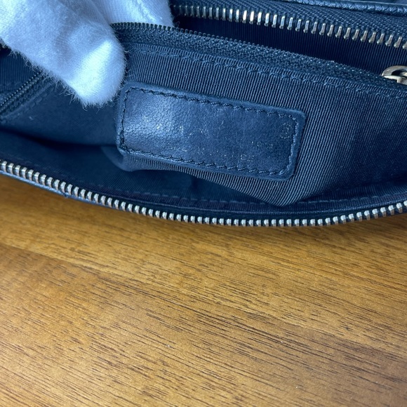 Auth Classic Chanel Black Caviar Hobo Chain Gold HW Handbag Pochette - Picture 8 of 16